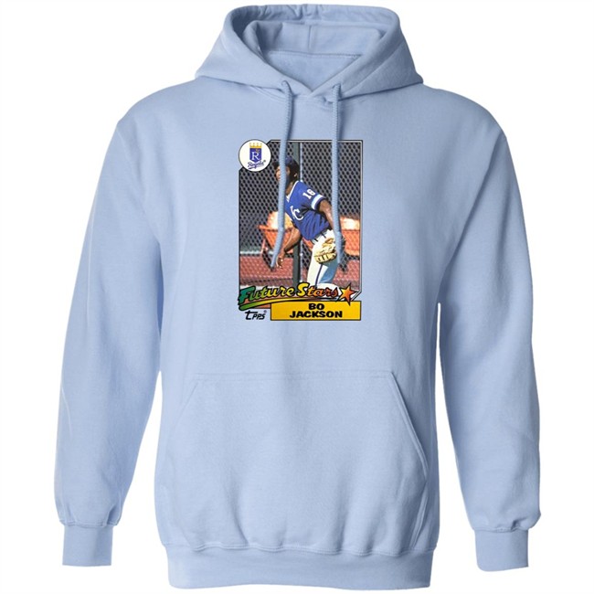 Homage Store 1987 Topps Future Stars Bo Jackson Royals Shirt Nhung - Homage Store 1987 Topps Future Stars Bo Jackson Royals Shirt