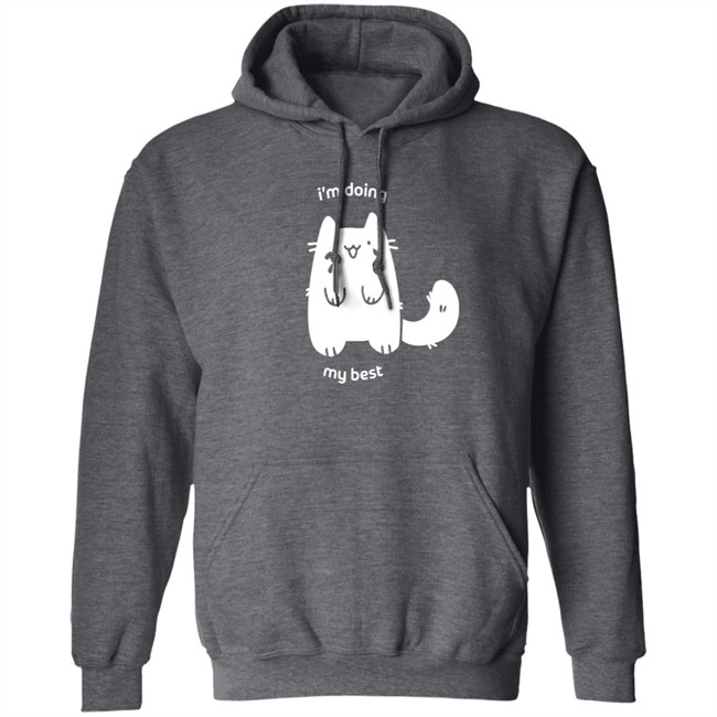 Crowlines Merch I'm Doing My Best Crying Cat T Shirt Crowlines Merch I'm Doing My Best Crying Cat T Shirt