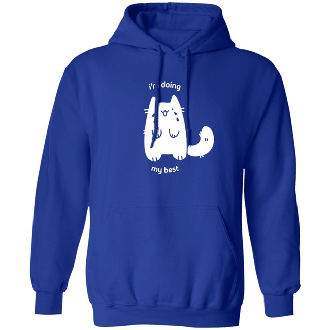 Crowlines Merch I'm Doing My Best Crying Cat T Shirt Crowlines Merch I'm Doing My Best Crying Cat T Shirt