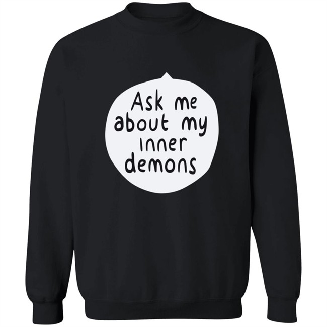 Life Is Strange Merch Hot Topic Ask Me About My Inner Demons Speech Bubble Shirt Phong - Life Is Strange Merch Hot Topic Ask Me About My Inner Demons Speech Bubble Shirt