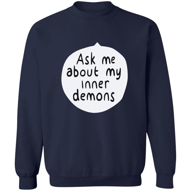 Life Is Strange Merch Hot Topic Ask Me About My Inner Demons Speech Bubble Shirt Phong - Life Is Strange Merch Hot Topic Ask Me About My Inner Demons Speech Bubble Shirt