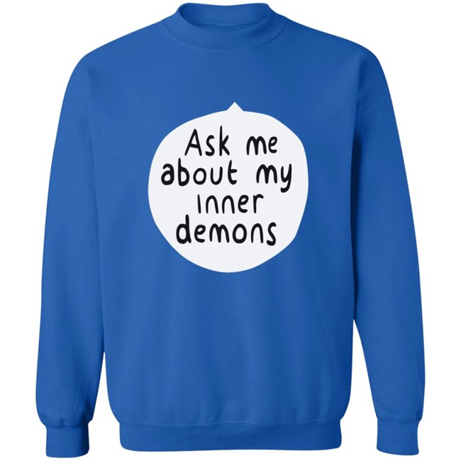 Life Is Strange Merch Hot Topic Ask Me About My Inner Demons Speech Bubble Shirt Phong - Life Is Strange Merch Hot Topic Ask Me About My Inner Demons Speech Bubble Shirt