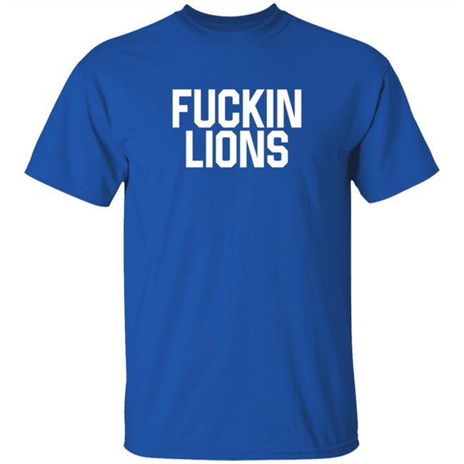 ThuHang - Fuckin Lions Shirt Johnny Detroit