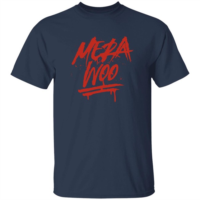 Anuel Aa Merch Mera Woo Black T Shirt Hang - Anuel Aa Merch Mera Woo Black T Shirt