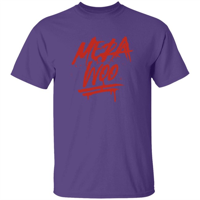 Anuel Aa Merch Mera Woo Black T Shirt Hang - Anuel Aa Merch Mera Woo Black T Shirt