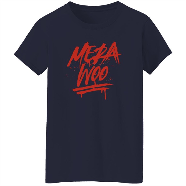 Anuel Aa Merch Mera Woo Black T Shirt Hang - Anuel Aa Merch Mera Woo Black T Shirt