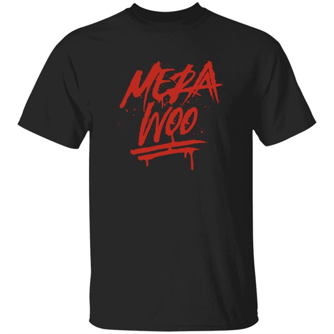 Anuel Aa Merch Mera Woo Black T Shirt Anuel Aa Merch Mera Woo Black T Shirt