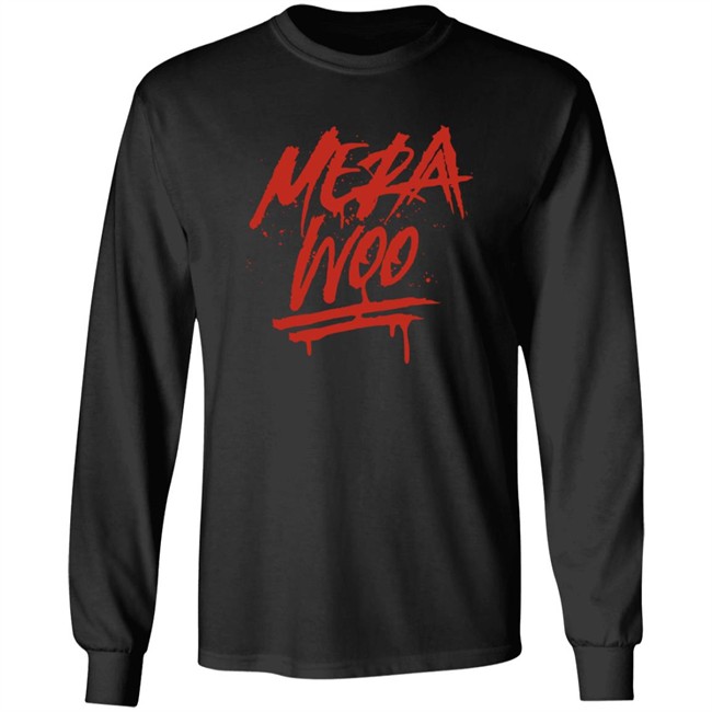 Anuel Aa Merch Mera Woo Black T Shirt Hang - Anuel Aa Merch Mera Woo Black T Shirt