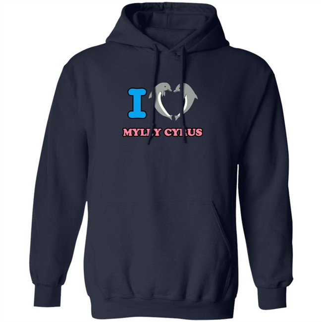 I Love Miley Cyrus Dolphin Shirt Antonio HongVan - I Love Miley Cyrus Dolphin Shirt Antonio