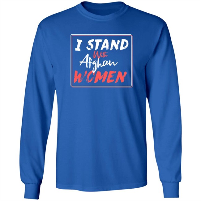 I Stand With Afghan Women T Shirt Hugh Jackman Loan - I Stand With Afghan Women T Shirt Hugh Jackman