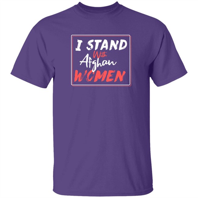 I Stand With Afghan Women T Shirt Hugh Jackman Loan - I Stand With Afghan Women T Shirt Hugh Jackman