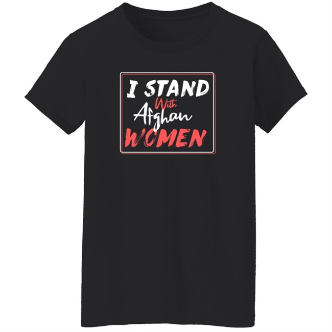 I Stand With Afghan Women T Shirt Hugh Jackman Loan - I Stand With Afghan Women T Shirt Hugh Jackman