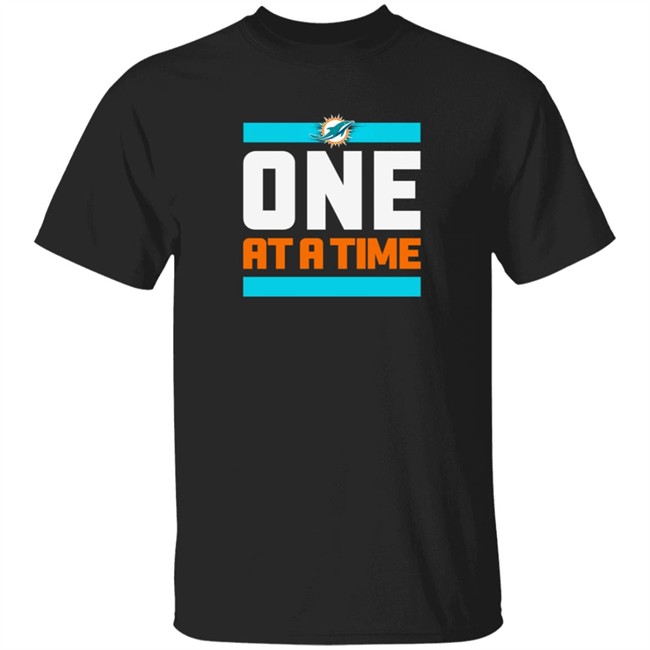 Loan - One At A Time Miami Dolphins T Shirt Christian Wilkins