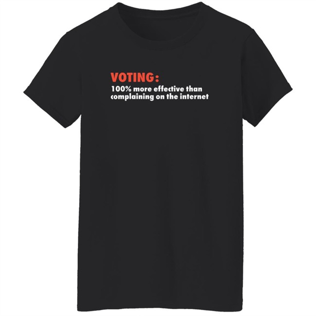Voting 100 More Effective Than Complaining On The Internet Shirt James Cameron Lumin8 HongVan - Voting 100 More Effective Than Complaining On The Internet Shirt James Cameron Lumin8