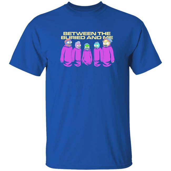 Cloaked Figures Between The Buried And Me T Shirt Squalorfarts Duc - Cloaked Figures Between The Buried And Me T Shirt Squalorfarts