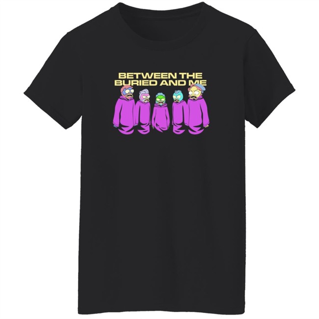 Cloaked Figures Between The Buried And Me T Shirt Squalorfarts Duc - Cloaked Figures Between The Buried And Me T Shirt Squalorfarts
