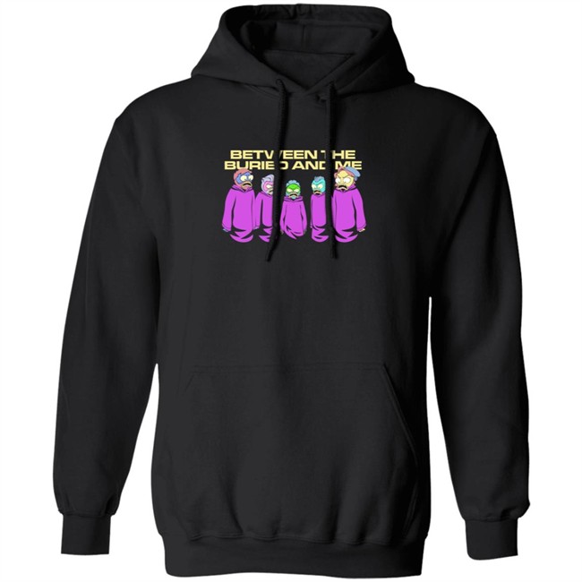 Cloaked Figures Between The Buried And Me T Shirt Squalorfarts Duc - Cloaked Figures Between The Buried And Me T Shirt Squalorfarts