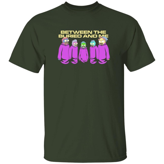 Cloaked Figures Between The Buried And Me T Shirt Squalorfarts Duc - Cloaked Figures Between The Buried And Me T Shirt Squalorfarts