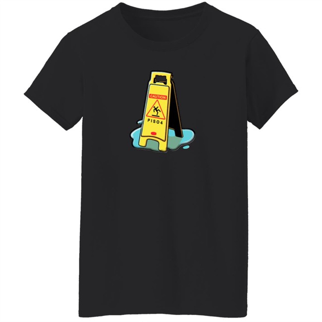 Merchgardens Piso4 Wet Floor Sign Hoodie Loan - Merchgardens Piso4 Wet Floor Sign Hoodie