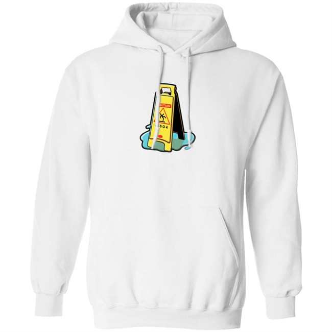Merchgardens Piso4 Wet Floor Sign Hoodie Loan - Merchgardens Piso4 Wet Floor Sign Hoodie