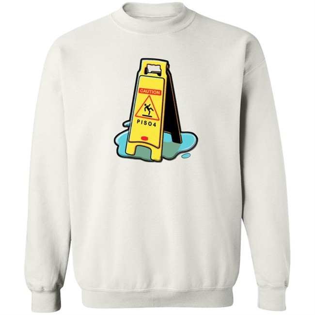 Merchgardens Piso4 Wet Floor Sign Hoodie Loan - Merchgardens Piso4 Wet Floor Sign Hoodie