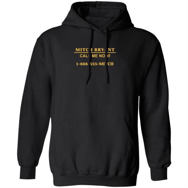 Mitch Bryant Call Me Now 1 888 555 Mitch Shirt Duyen - Mitch Bryant Call Me Now 1 888 555 Mitch Shirt