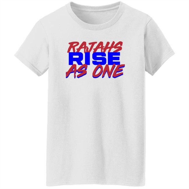 Rajahs Rise As One T Shirt Hang - Rajahs Rise As One T Shirt