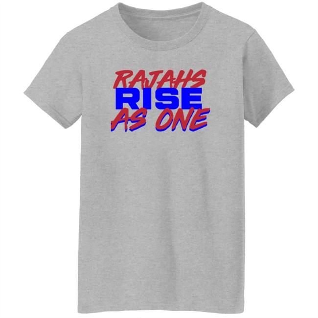 Rajahs Rise As One T Shirt Hang - Rajahs Rise As One T Shirt