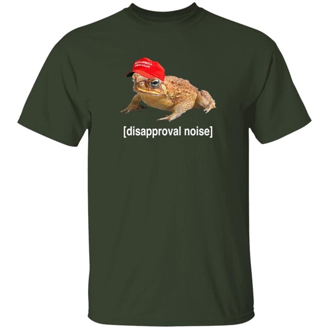 Disapproval Noise Frog T Shirt McNasty Disapproval Noise Frog T Shirt McNasty