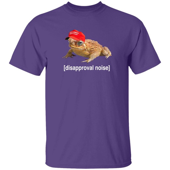 Disapproval Noise Frog T Shirt McNasty Disapproval Noise Frog T Shirt McNasty
