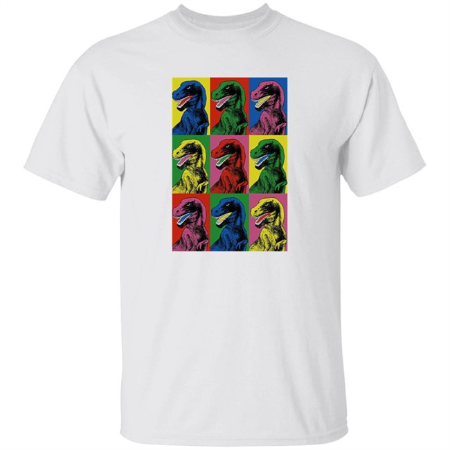 Jurassic Park Dinosaur Pop Art T Shirt Steven Spielberg Jurassic Park Dinosaur Pop Art T Shirt Steven Spielberg