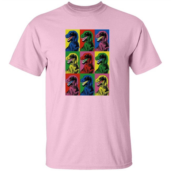 Jurassic Park Dinosaur Pop Art T Shirt Steven Spielberg Jurassic Park Dinosaur Pop Art T Shirt Steven Spielberg