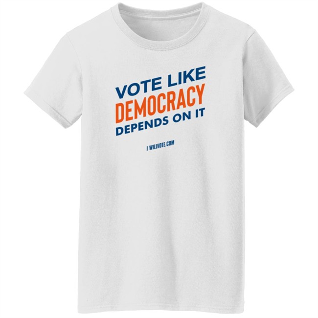 The Democrats Store Vote Like Democracy Depends On It T Shirt The Democrats Store Vote Like Democracy Depends On It T Shirt