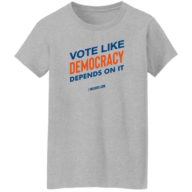The Democrats Store Vote Like Democracy Depends On It T Shirt The Democrats Store Vote Like Democracy Depends On It T Shirt