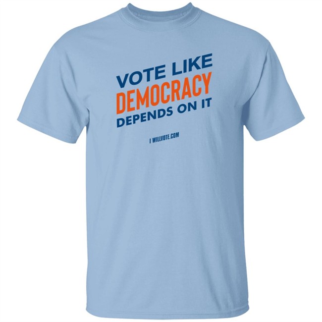 The Democrats Store Vote Like Democracy Depends On It T Shirt The Democrats Store Vote Like Democracy Depends On It T Shirt