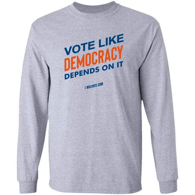 The Democrats Store Vote Like Democracy Depends On It T Shirt The Democrats Store Vote Like Democracy Depends On It T Shirt