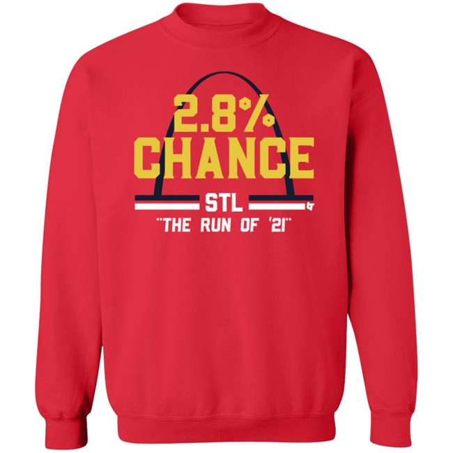 BreakingT St Louis 2.8% Chance Shirt BreakingT St Louis 2.8% Chance Shirt