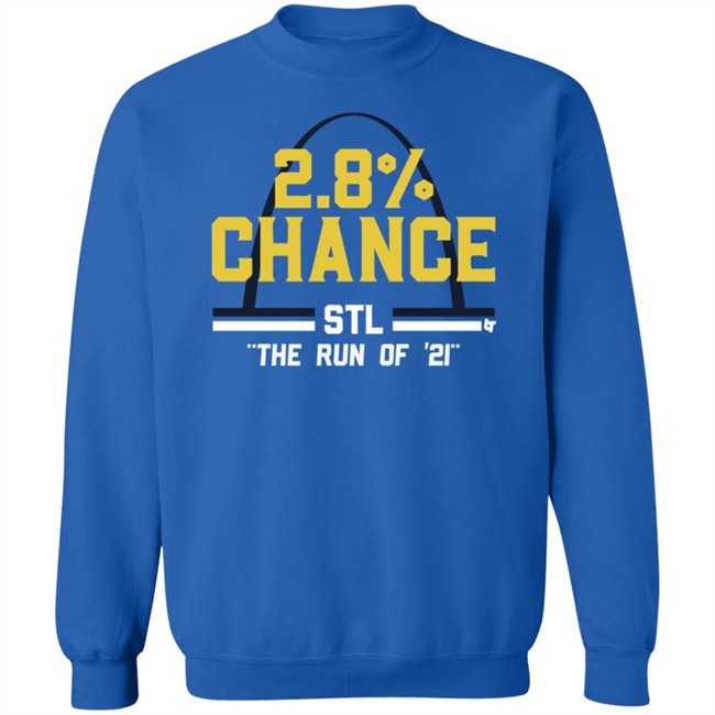 BreakingT St Louis 2.8% Chance Shirt BreakingT St Louis 2.8% Chance Shirt