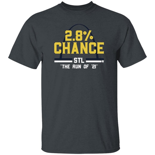 BreakingT St Louis 2.8% Chance Shirt BreakingT St Louis 2.8% Chance Shirt