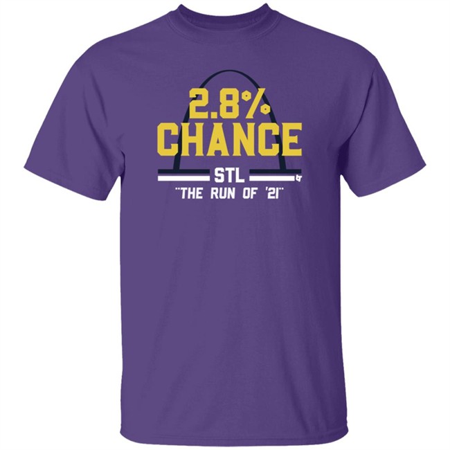 BreakingT St Louis 2.8% Chance Shirt BreakingT St Louis 2.8% Chance Shirt