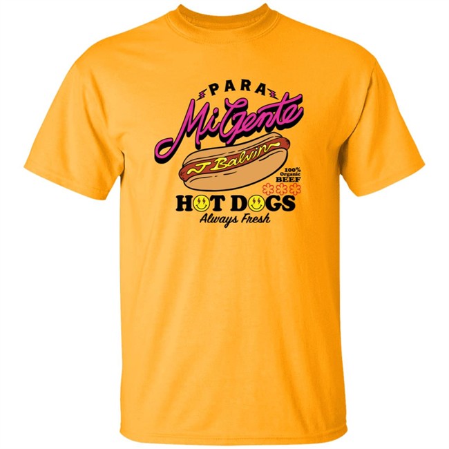 Jbalvin Merch J Balvin’S Hot Dog T Shirt Para Mi Gente Hot Dogs Always Fresh Jbalvin Merch J Balvin’S Hot Dog T Shirt Para Mi Gente Hot Dogs Always Fresh