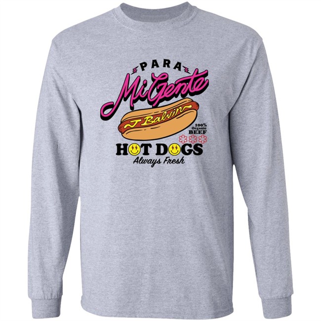 Jbalvin Merch J Balvin’S Hot Dog T Shirt Para Mi Gente Hot Dogs Always Fresh Jbalvin Merch J Balvin’S Hot Dog T Shirt Para Mi Gente Hot Dogs Always Fresh