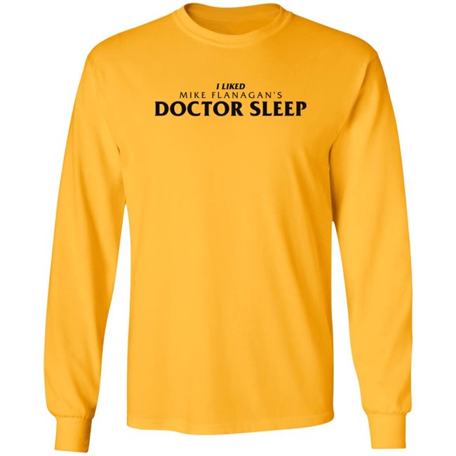 Super Yaki Merch I Liked Mike Flanagan's Doctor Sleep Shirt Yellow Super Yaki Merch I Liked Mike Flanagan's Doctor Sleep Shirt Yellow