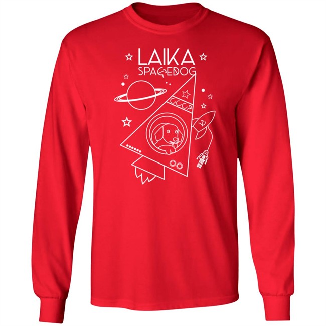 Stratonaut Store Laika Space Dog American Apparel Shirt Stratonaut Store Laika Space Dog American Apparel Shirt