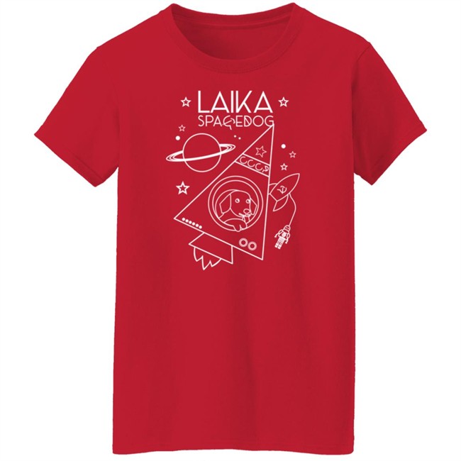 Stratonaut Store Laika Space Dog American Apparel Shirt Stratonaut Store Laika Space Dog American Apparel Shirt