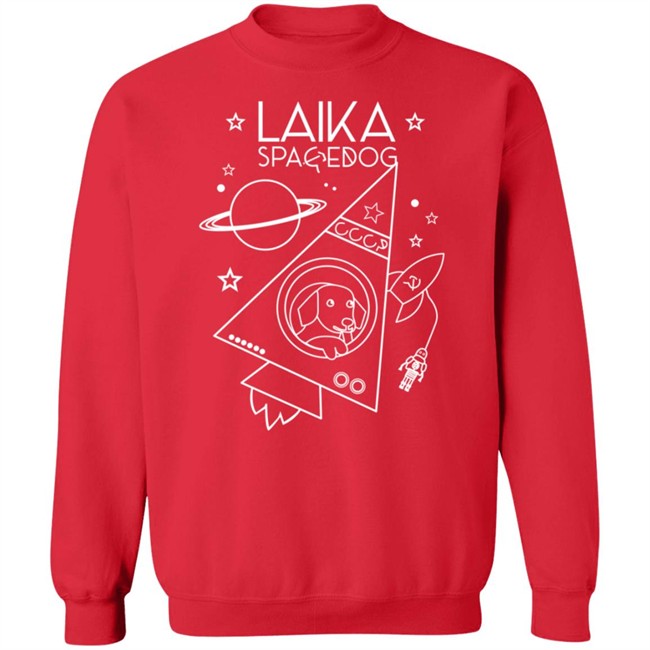 Stratonaut Store Laika Space Dog American Apparel Shirt Stratonaut Store Laika Space Dog American Apparel Shirt