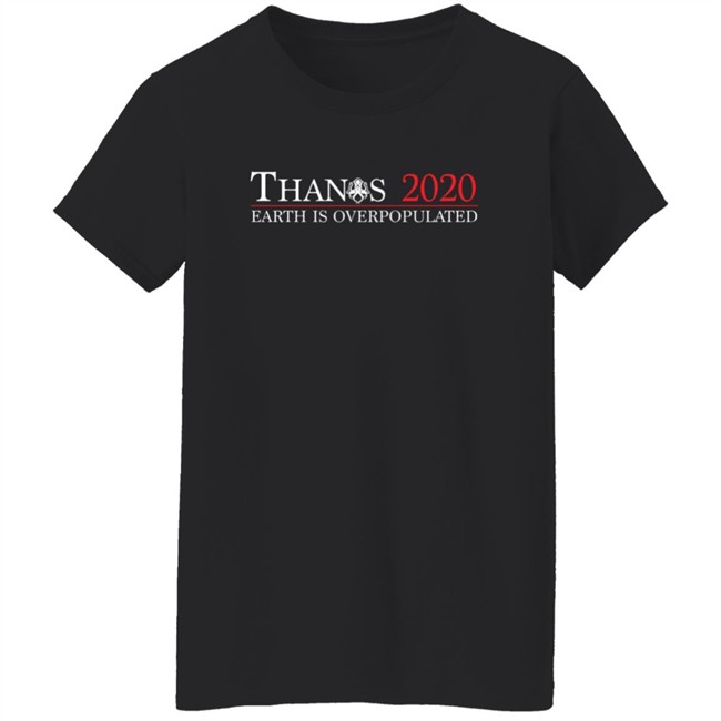 Jimmy Folino Thanos 2020 Earth Is Overpopulated Shirt Jimmy Folino Thanos 2020 Earth Is Overpopulated Shirt