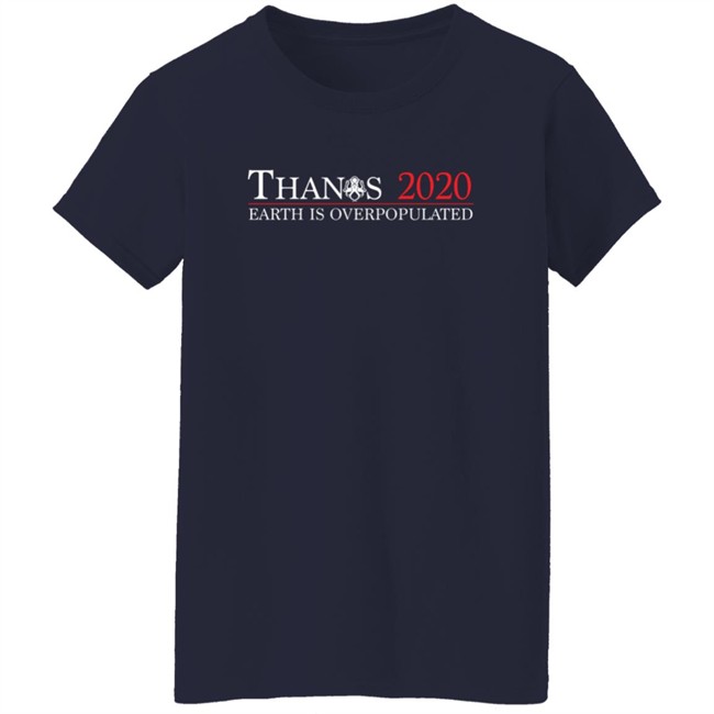 Jimmy Folino Thanos 2020 Earth Is Overpopulated Shirt Jimmy Folino Thanos 2020 Earth Is Overpopulated Shirt