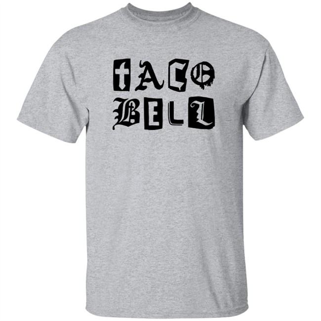 Taco Bell Merch Taco Bell Scripted Shirt Taco Bell Merch Taco Bell Scripted Shirt