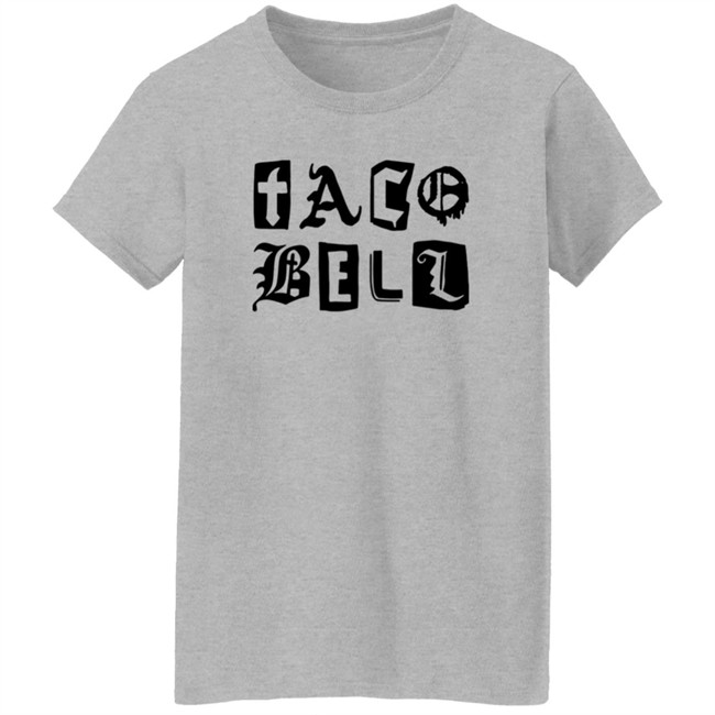 Taco Bell Merch Taco Bell Scripted Shirt Taco Bell Merch Taco Bell Scripted Shirt